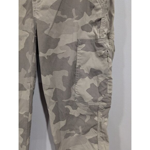 Prana Sky Canyon Jogger Pant Women’s Camo Hiking Outdoors Green Size 8 Nylon - Picture 12 of 16